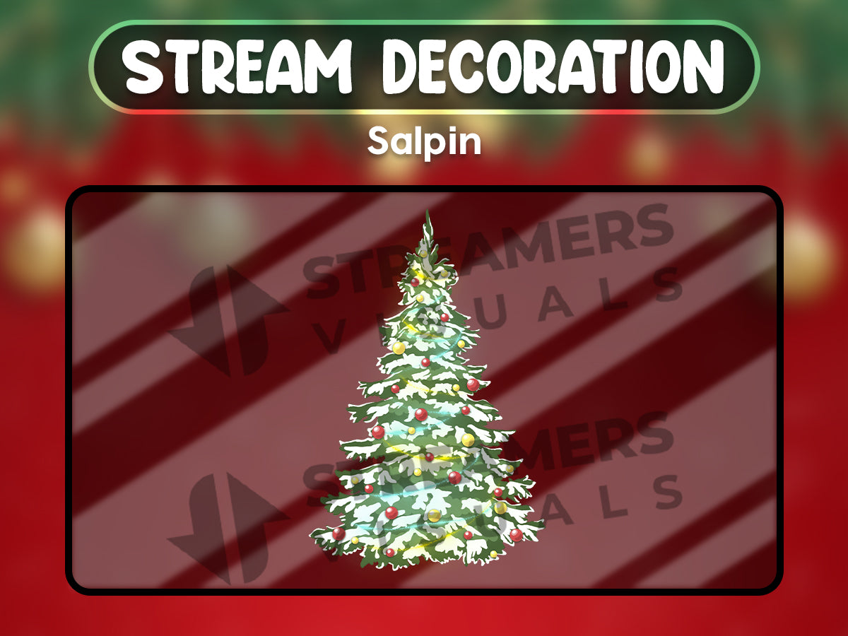 Salpin Animated Stream Decoration for Gamers - StreamersVisuals