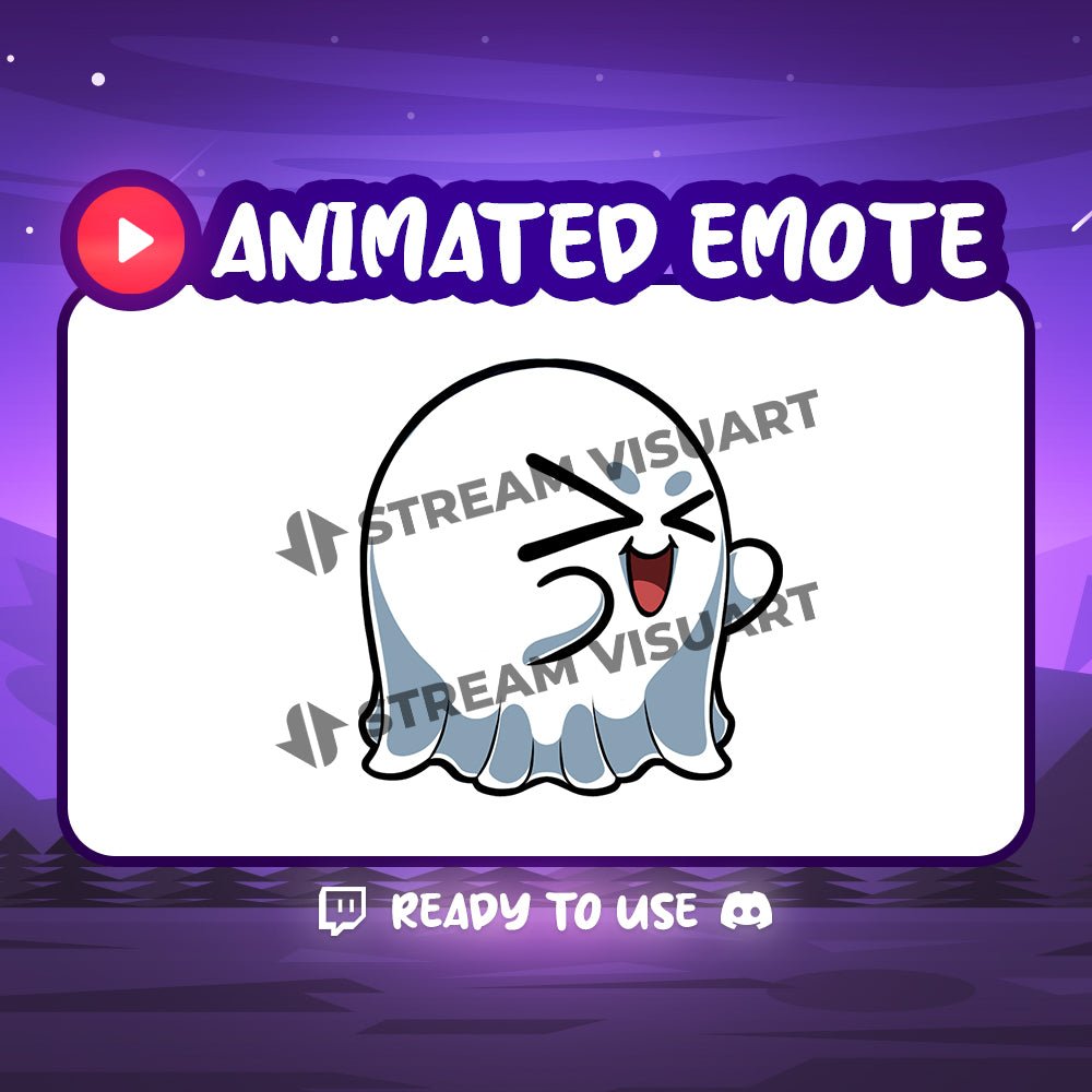 Ghost Dance Animated Emote: Enhance Your Streaming - StreamersVisuals