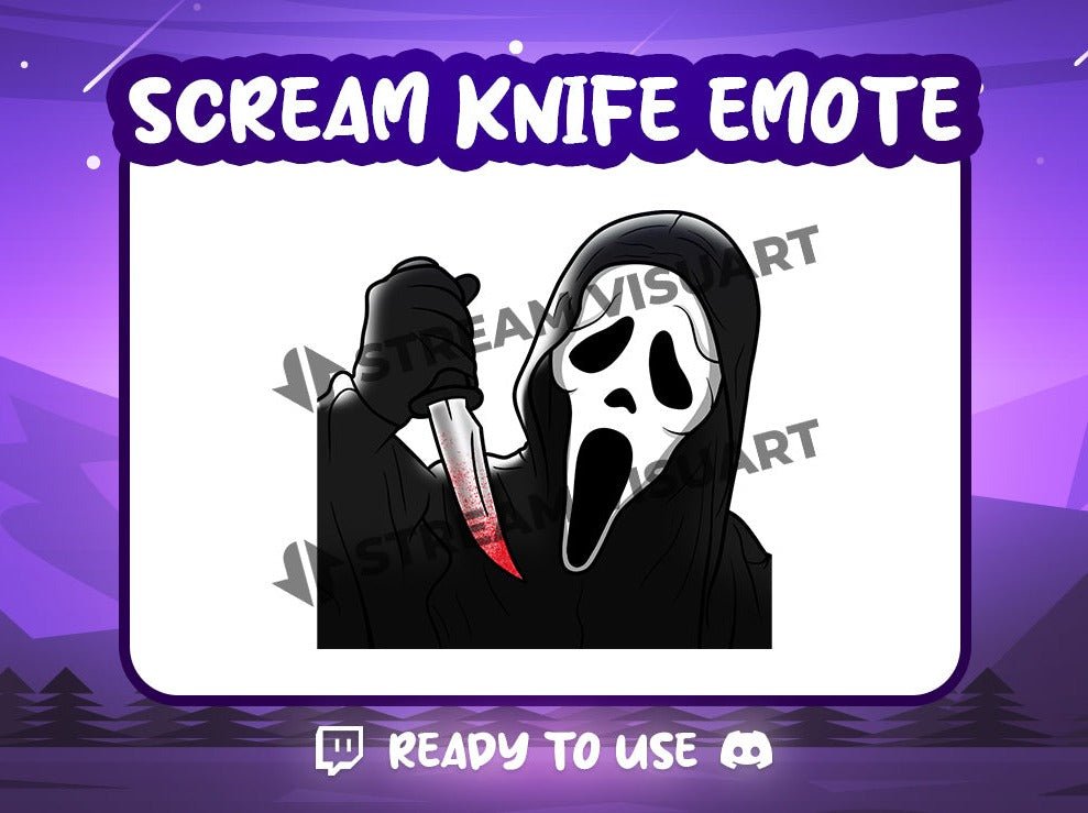 Among Us Twitch Emotes Bundle Instant Download Knife Ghost 