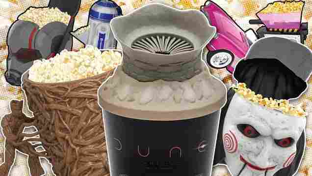 Top 24 Popcorn Buckets from Movie Promotions