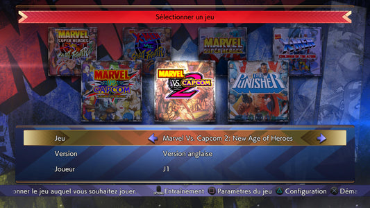 Marvel vs Capcom Fighting Collection PS4 screenshots