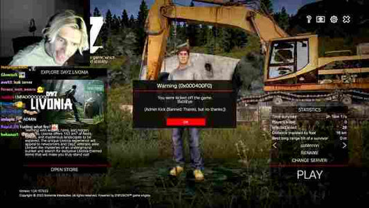 Famed Live-Streamer xQc Faces Ban from DayZ Server