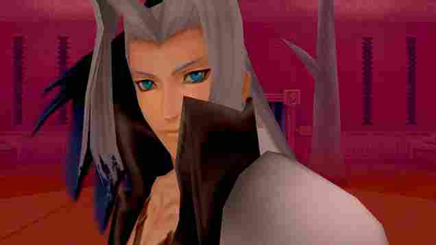 Battling Sephiroth from FF7 in Kingdom Hearts is More Challenging