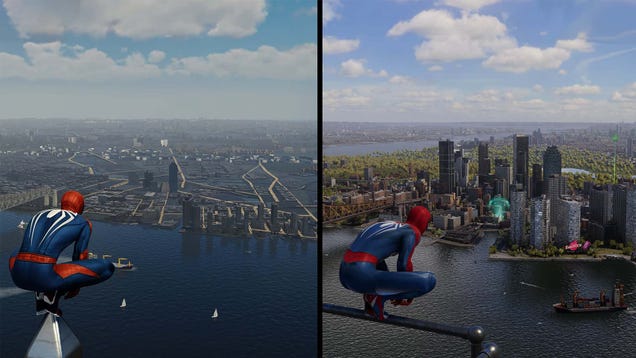 Graphics in Spider-Man 2 Outshine its Predecessor (Mostly)