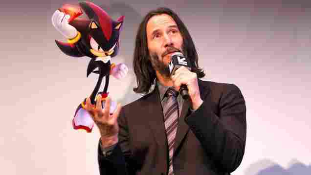 Web Users Respond to Keanu Reeves Portraying Shadow the Hedgehog