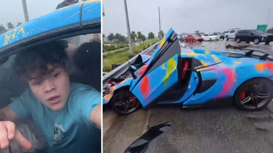 Streamer Wrecks Luxury Car Live and Faces Permanent Ban