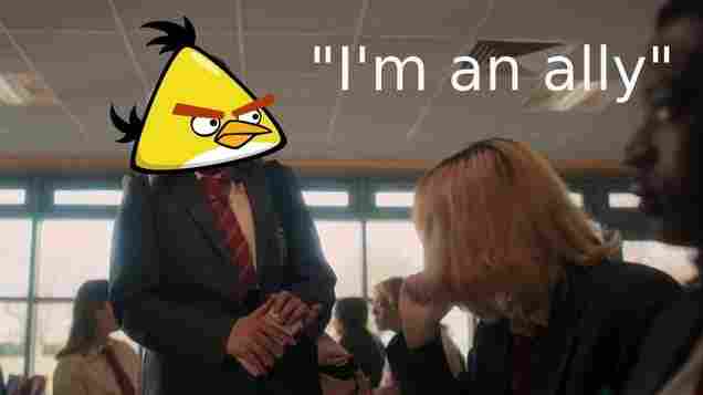 Fans Respond to Angry Birds' Ally Bird Revelation