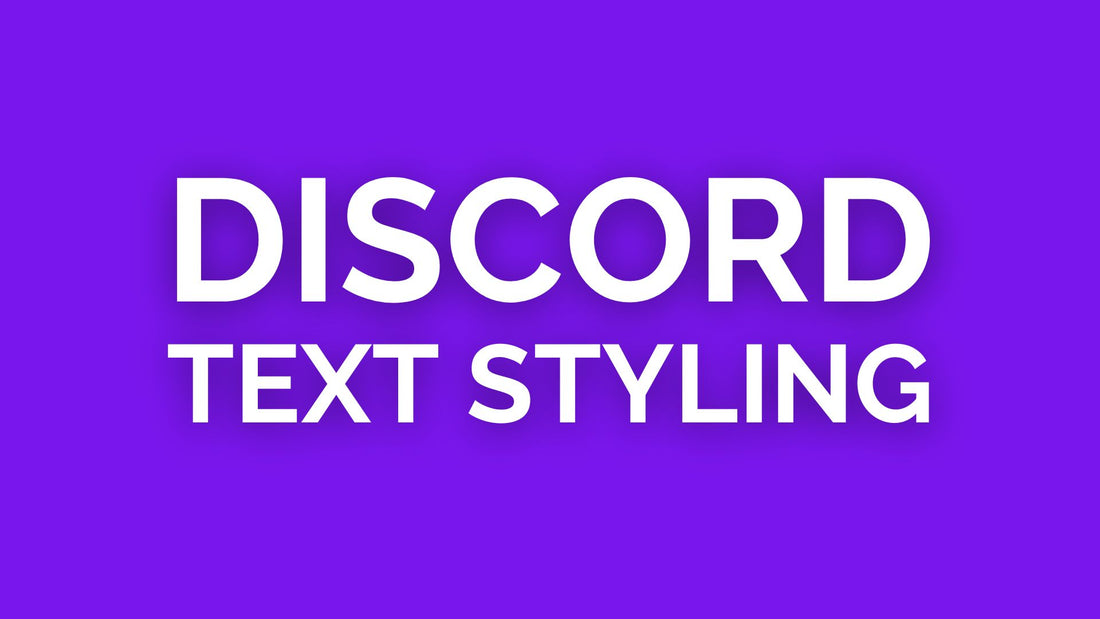 discord text styling