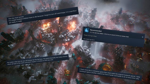 Frostpunk 2: What Gamers Really Think on Steam