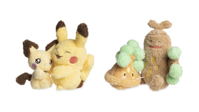 Could These Be the Most Adorable Pokémon Stuffed Toys Ever?