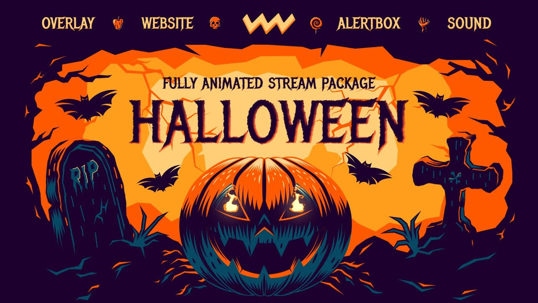 twitch halloween overlay