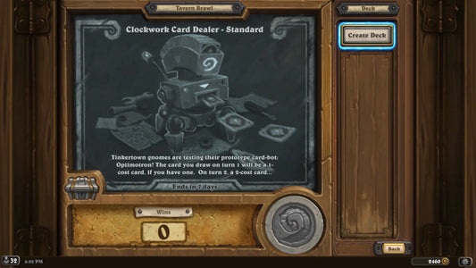 hearthstone clockwork card dealer