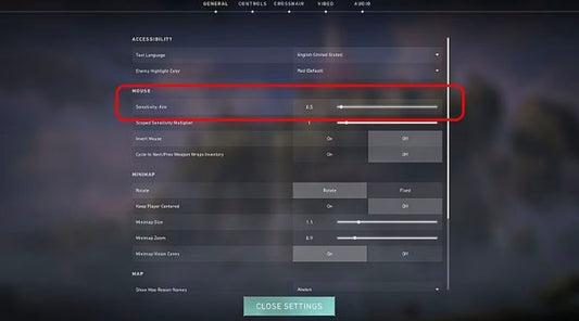 how to prevent my mouse from changing sens randomly valorant