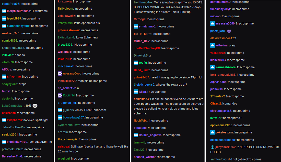 twitch chat spam