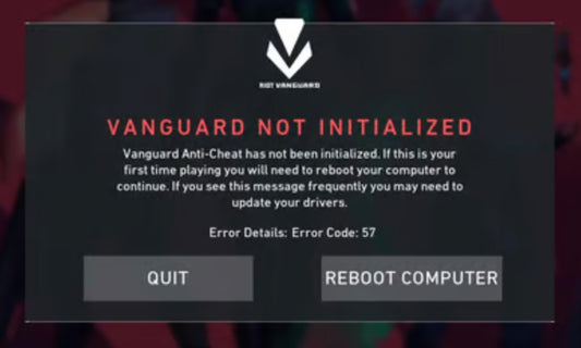 valorant error code 57