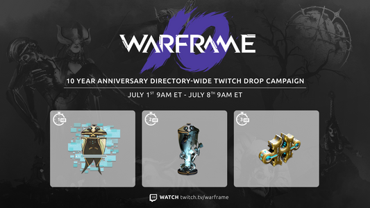 warframe twitch drops