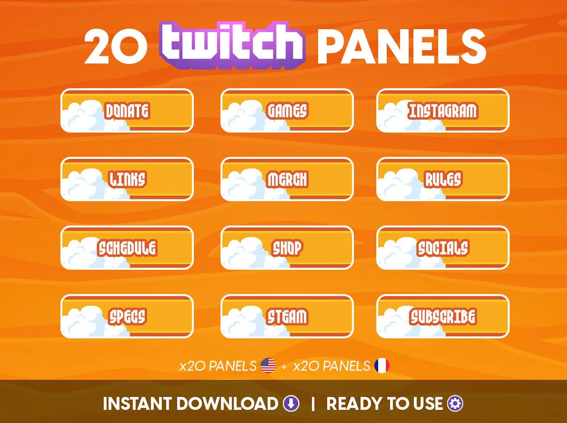 Twitch Panels