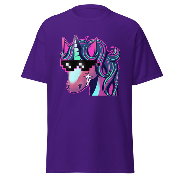 Cool Unicorn Neon Gamer/Streamer T-Shirt - Soft, Comfortable, and Unique Design