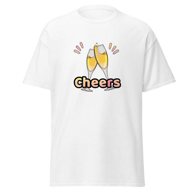 Cup of Champagne - Cheers Gamer/Streamer T-Shirt - Soft, Comfortable, and High-Quality