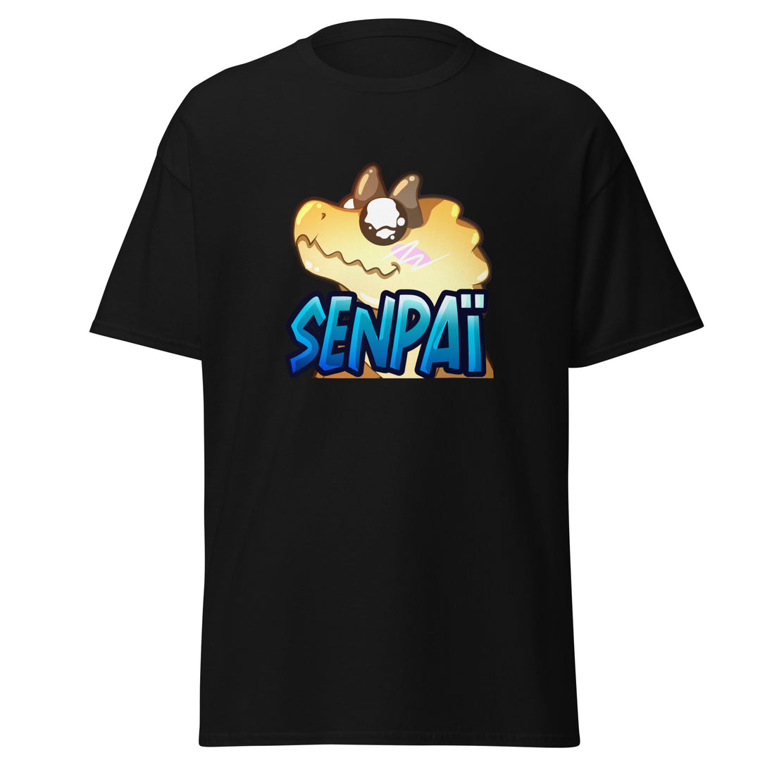 Dinosaure Senpaï T-Shirt - Soft, Comfortable, and Unique Design for Gamers and Streamers