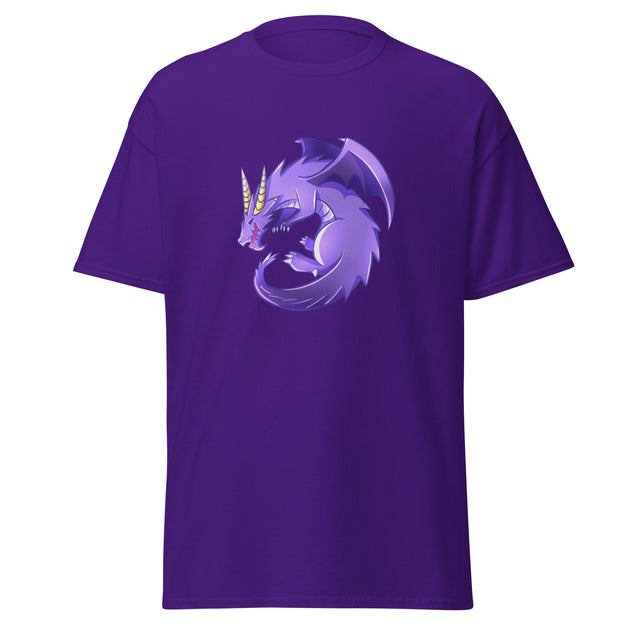 Epic Purple Dragon Gamer T-Shirt - Soft, Comfortable, and Stylish