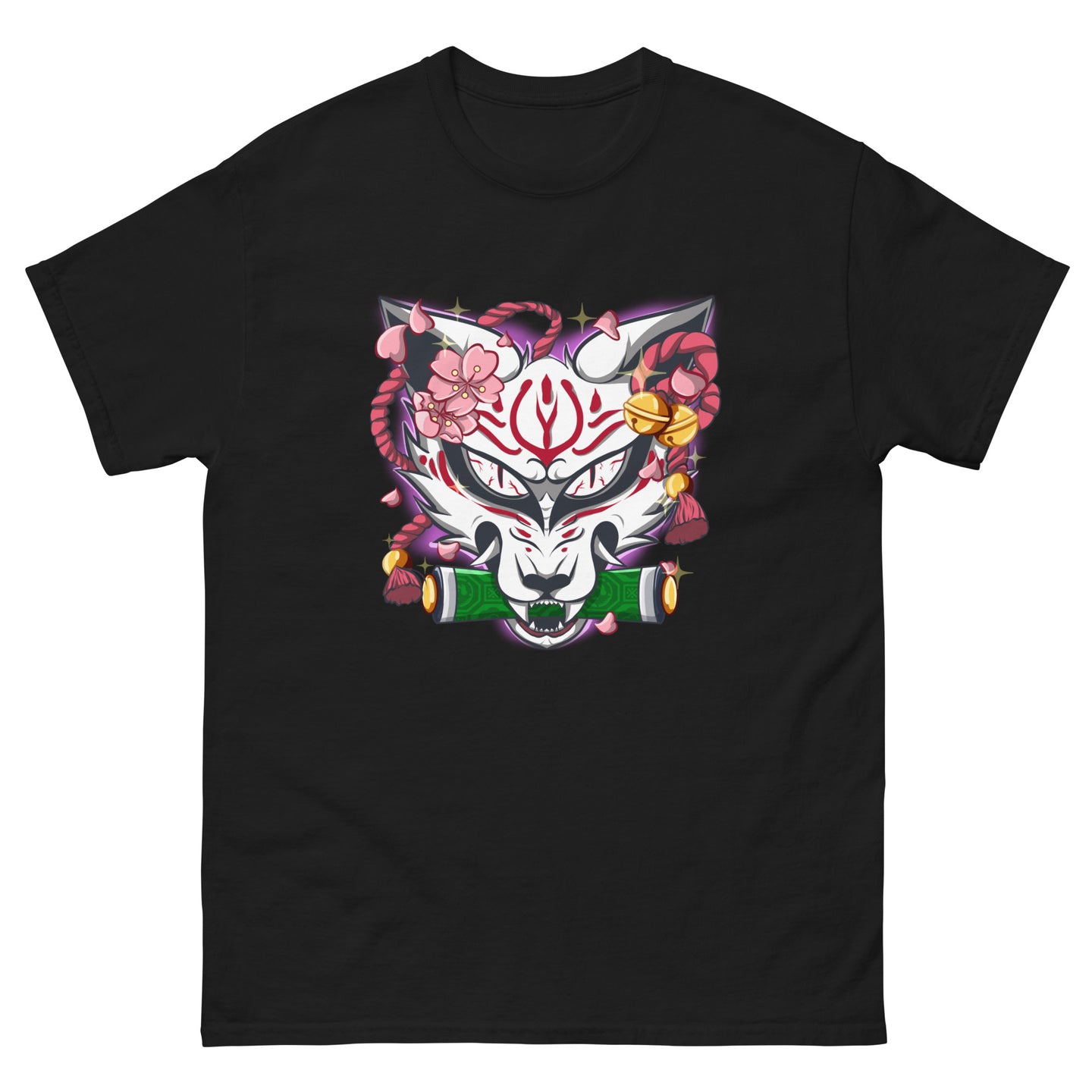 Japanese Kitsune Gamer/Streamer T-Shirt - Soft, Comfortable, and Stylish