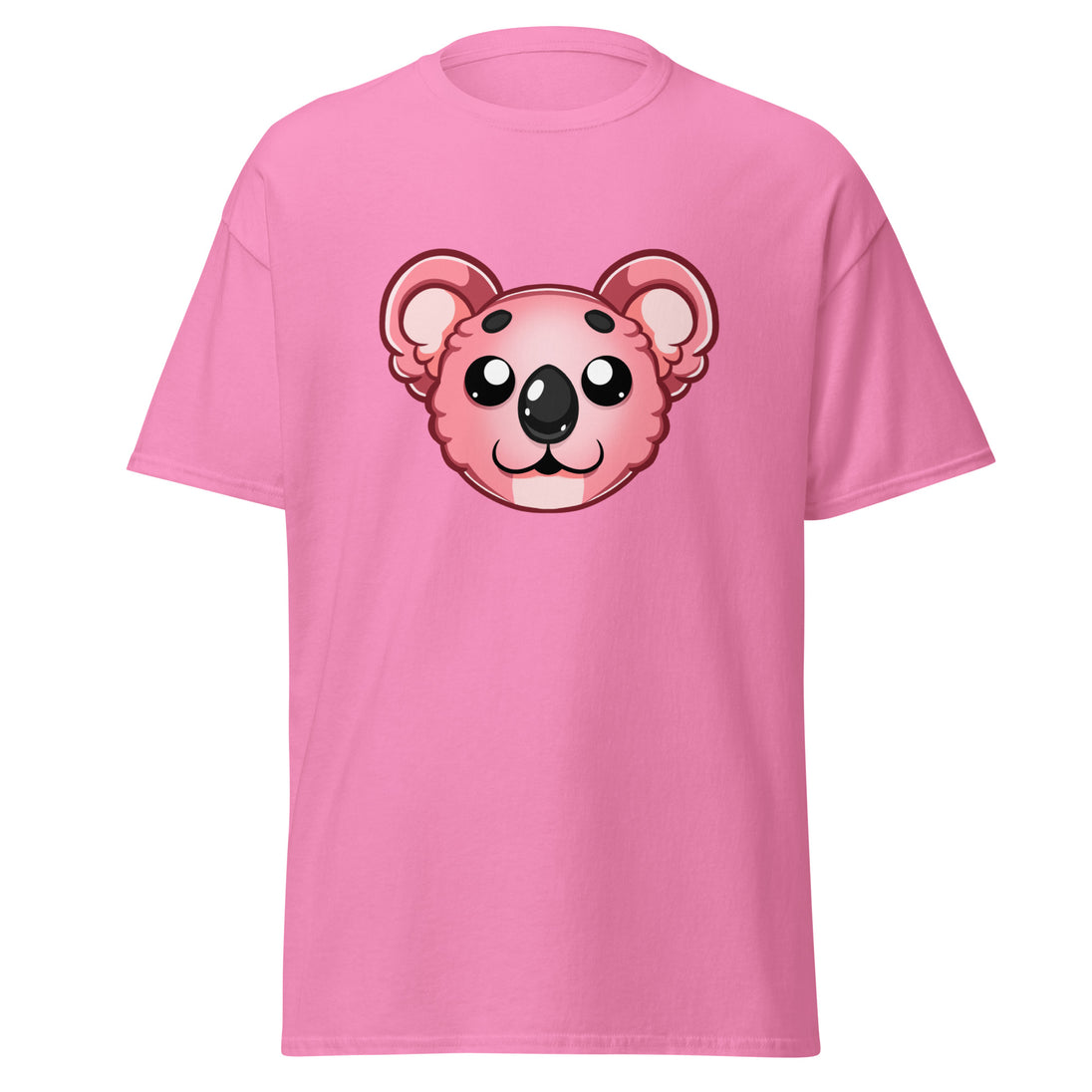 Koala Commander: Streamer's Choice Pink Gamer T-Shirt