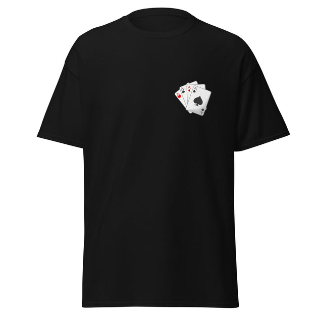 Poker Cards T-Shirt - Soft, Comfortable, and Stylish for Gamers and Streamers