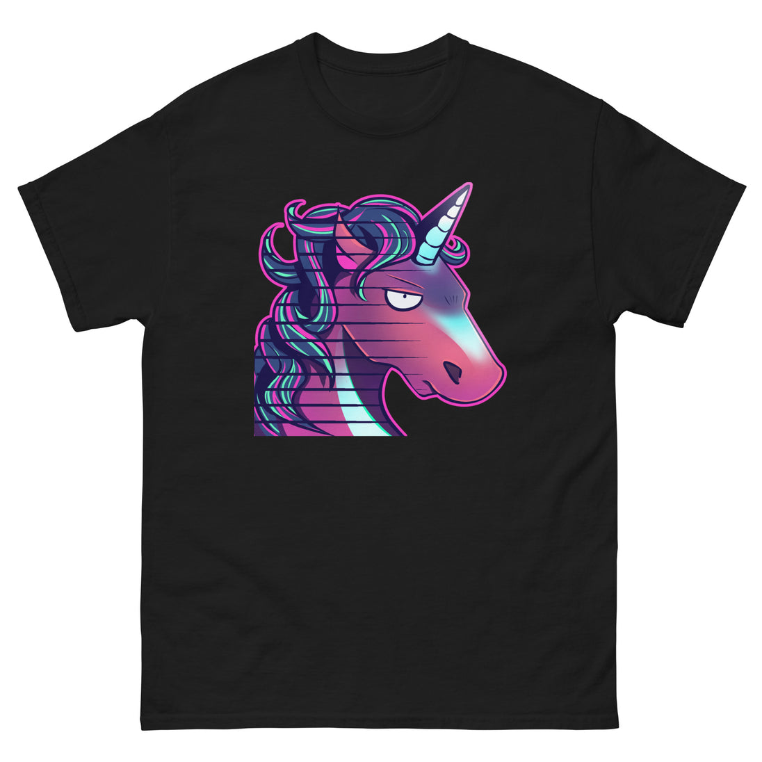 Unicorn Mad Gamer/Streamer T-Shirt - 100% Soft Cotton, Made in the USA