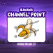 Banane Point de chaîne Twitch - StreamVisuArt