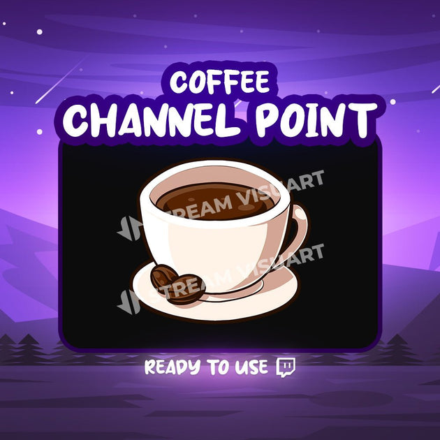 Café Point de chaîne Twitch - StreamVisuArt