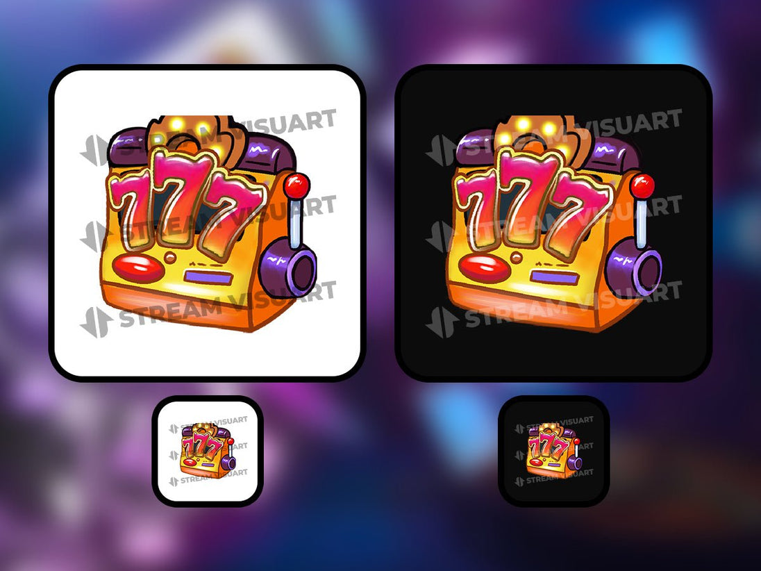 Casino Emotes 6-Pack - StreamVisuArt