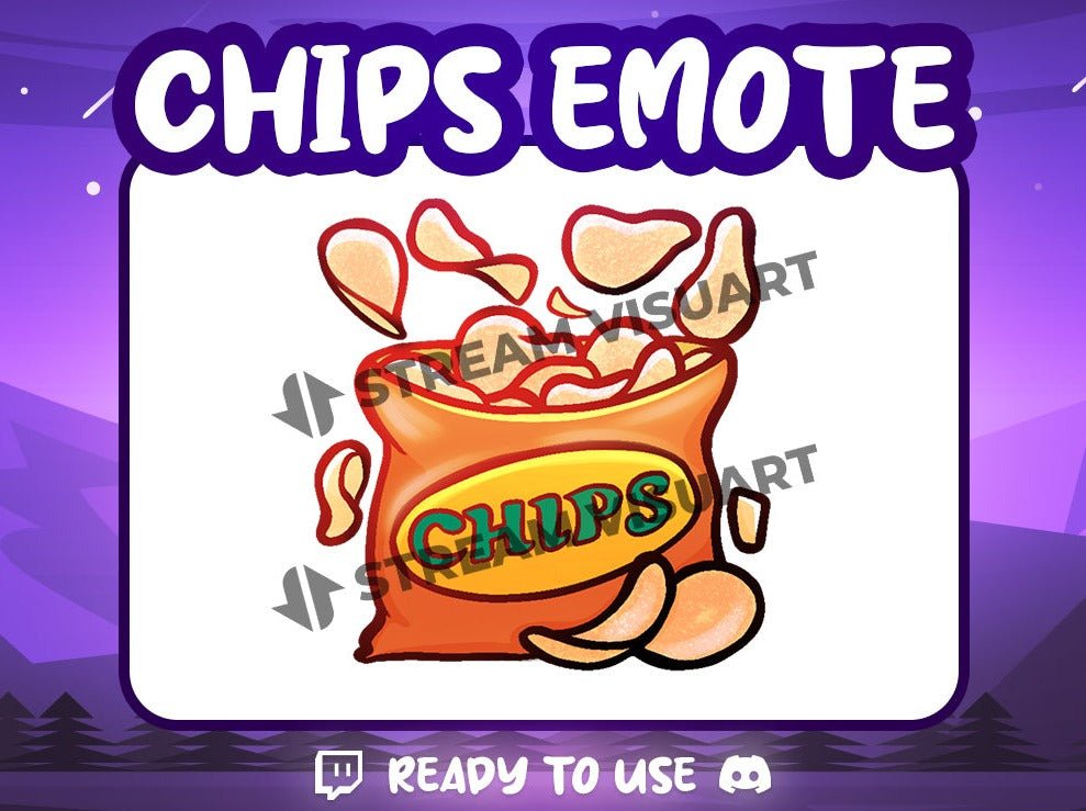 Chips Emote - StreamVisuArt
