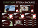 christmas twitch overlays