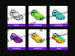 Croco Shoes Badges Twitch 6-Pack - StreamVisuArt