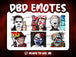DBD Emotes 6-Pack - StreamVisuArt