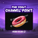 Donut Rose Point de chaîne Twitch - StreamVisuArt