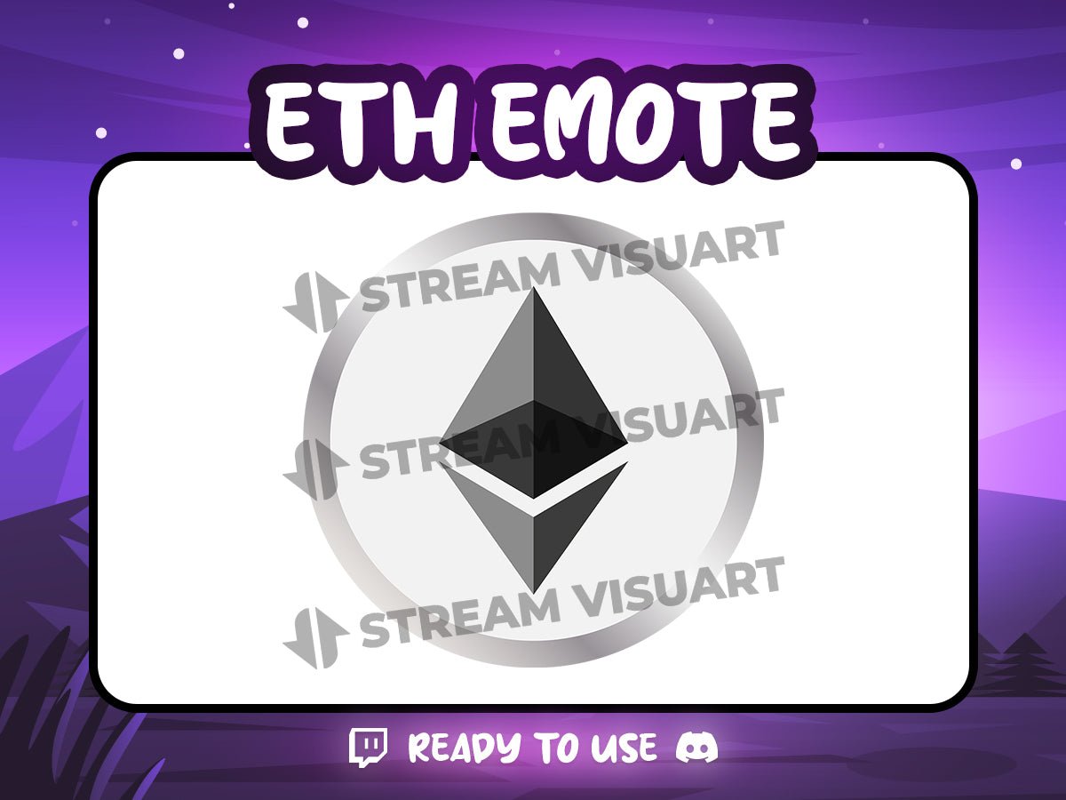 Ethereum Emote GRATUIT - StreamVisuArt
