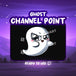 Fantôme Point de chaîne Twitch - StreamVisuArt