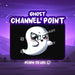 Fantôme Point de chaîne Twitch - StreamVisuArt