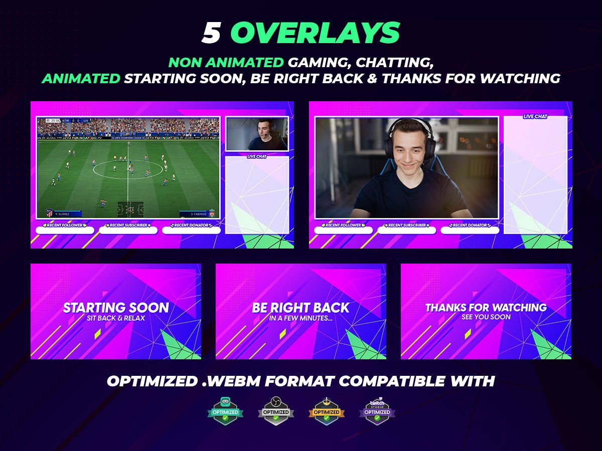 Tournament Stream Overlay – Phantom Games LLC.