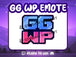GG WP Emote - StreamVisuArt
