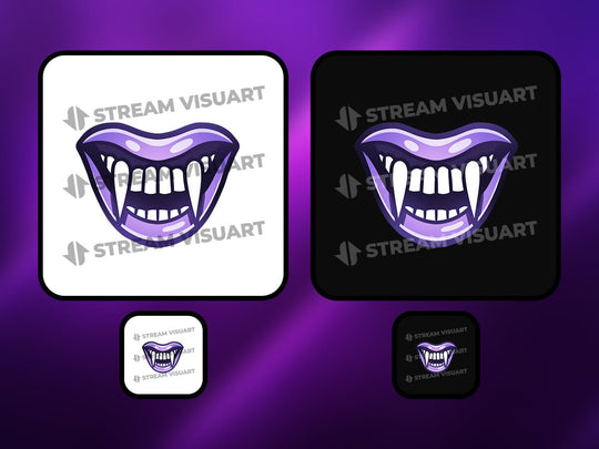 Gothique Emotes 6-Pack - StreamVisuArt