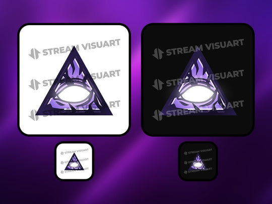 Gothique Emotes 6-Pack - StreamVisuArt