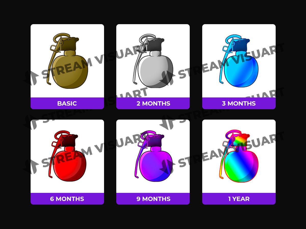 grenade twitch badges