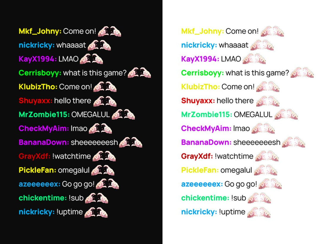 Twitch Emotes / Love Hand Sign / I Love You / (Download Now) 