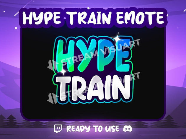 Hype Train Emote - StreamVisuArt