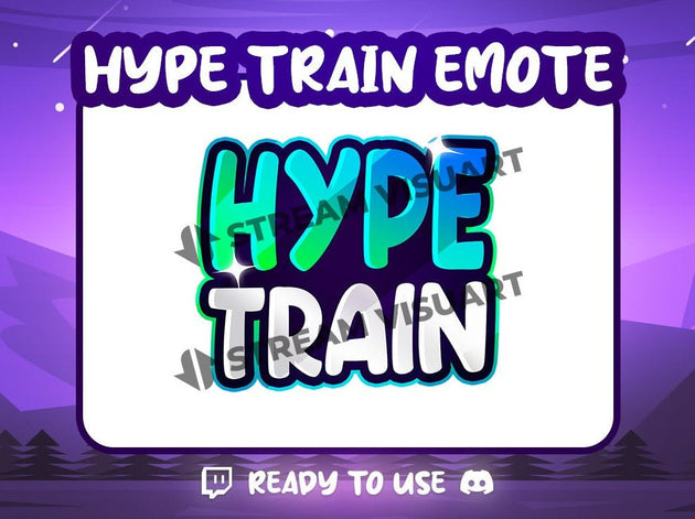 Hype Train Emote - StreamVisuArt