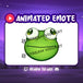 Animated Frog Tongue Emote - StreamersVisuals