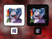 Lapin fou Halloween Emotes 2-Pack - StreamVisuArt